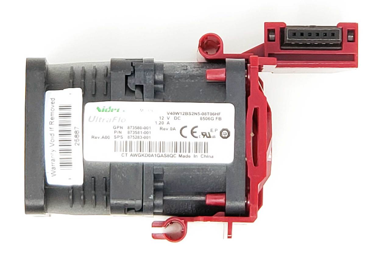 HP 873580-001 - Standard Fan Module for ProLiant DL360 DL360p Gen10 G10 HP 873580-001 - Standard Fan Module for ProLiant DL360 DL360p Gen10 G10