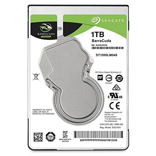 Seagate 1U7172-030 - 1TB 5.4K RPM FireCuda Gaming SSHD 6.0Gb/s SATA 2.5" Hard Drive
