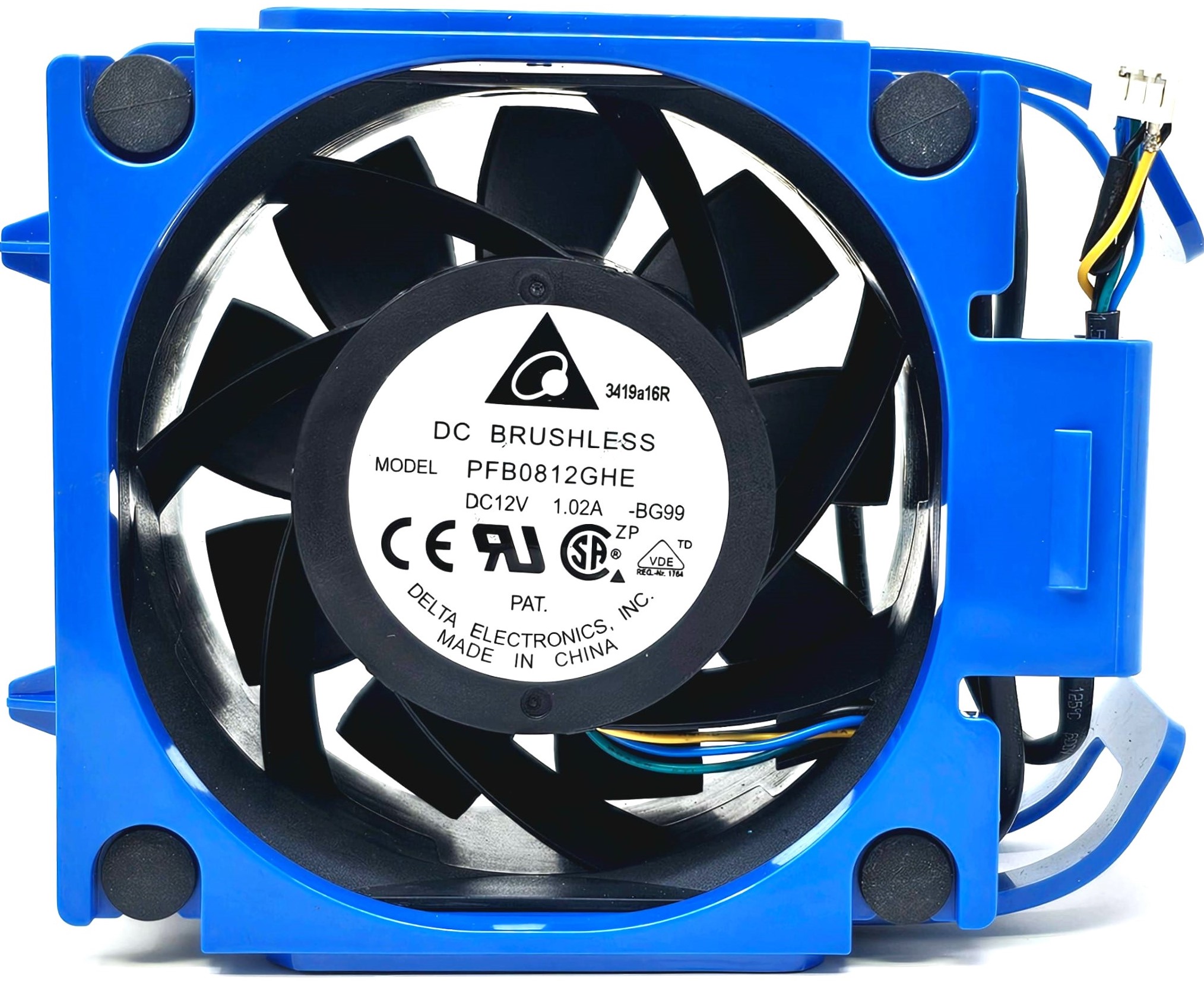 HP 674816-001 - 80x38mm PCI Fan Assembly 4U for ProLiant ML310e Gen8