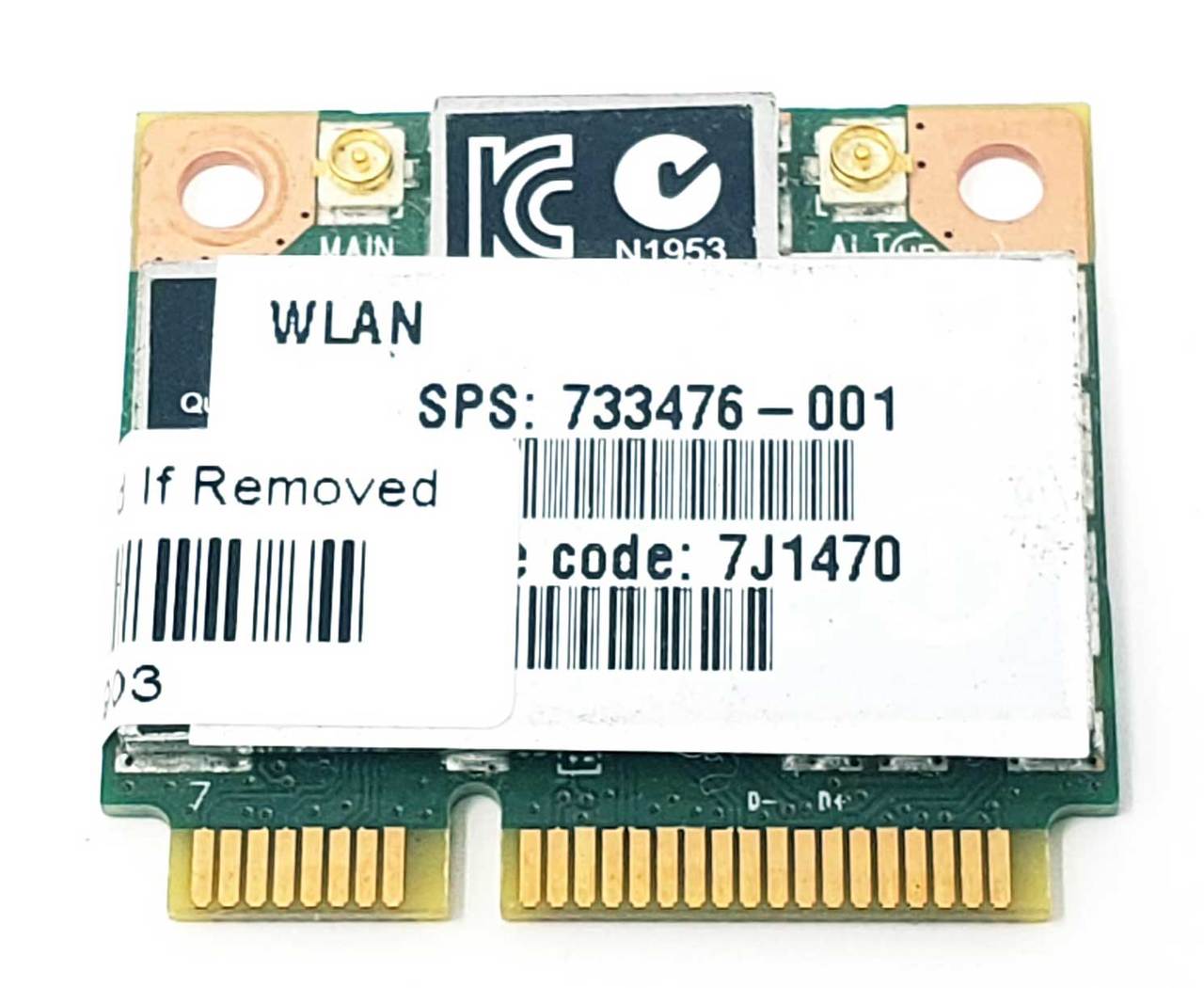 QCWB335 - Atheros QCWB335 WiFi + Bluetooth BT 4.0 Mini PCI-E Wireless Card