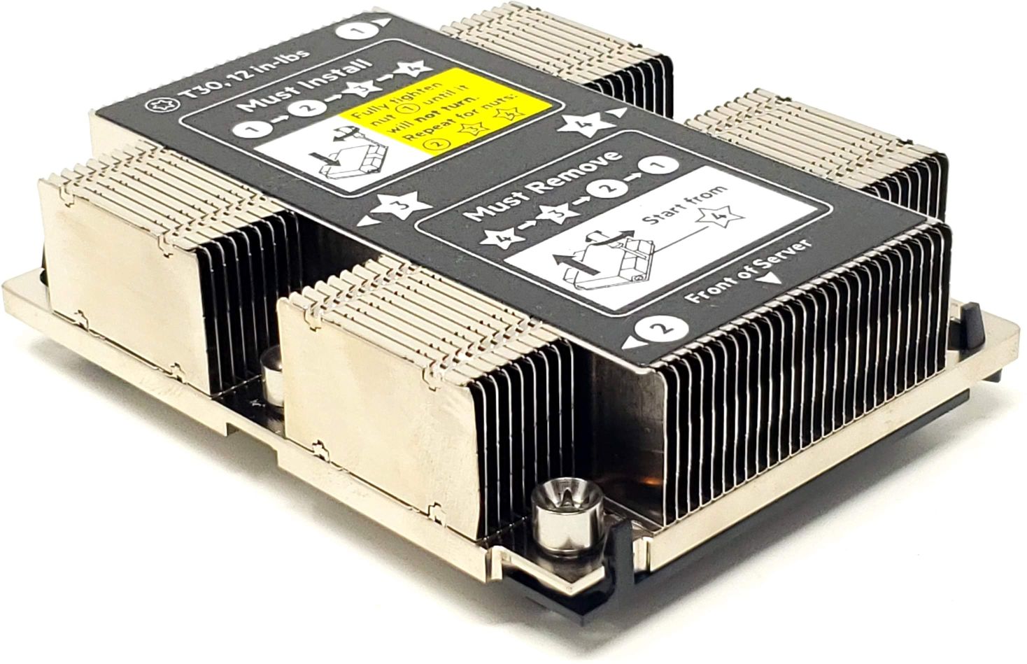 HP 873590-001 - Standard 1U Midplane Cage Heatsink for DL360 DL580 Gen10 G10