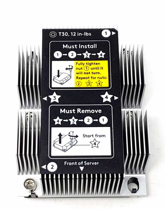 HP 839274-001 - Standard Heatsink for DL380 DL388 G10