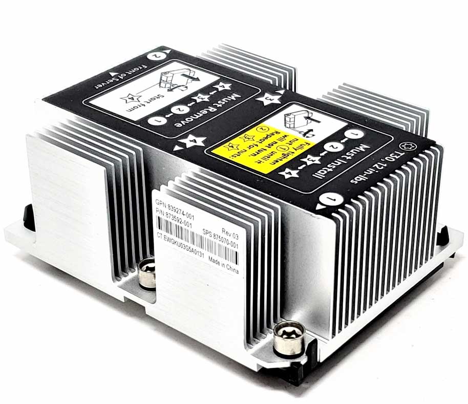 HP 873592-001 - Standard Heatsink for DL380 DL388 G10