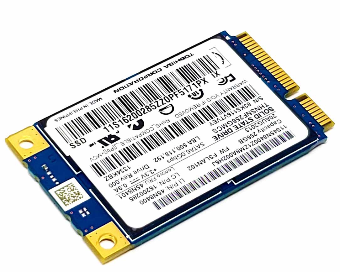 ost Mansion hastighed Samsung PM851 - 256GB 6Gb/s mSATA MLC Solid State SSD