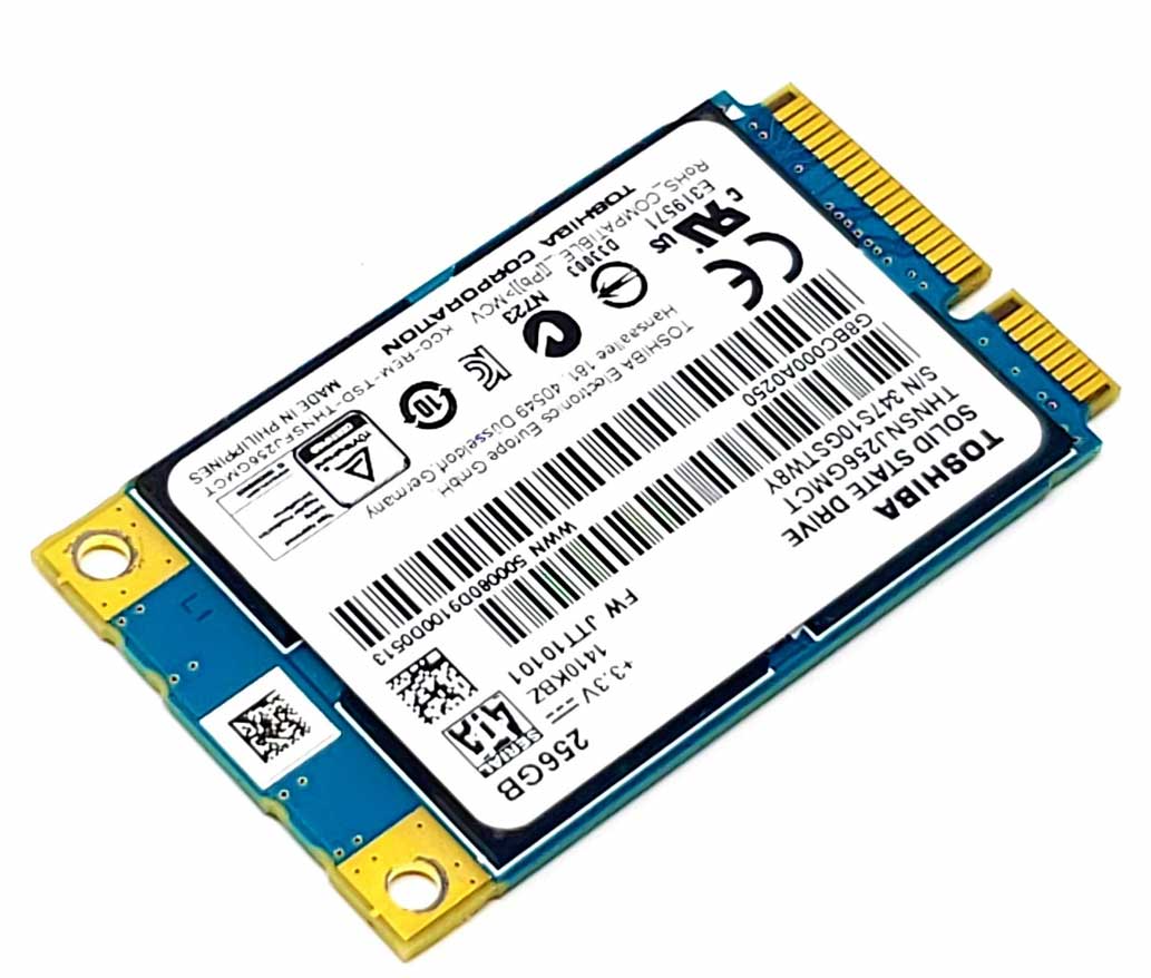 Samsung MZMPC256HBGJ-000D1 - 256GB 6Gb/s mSATA MLC Solid State SSD