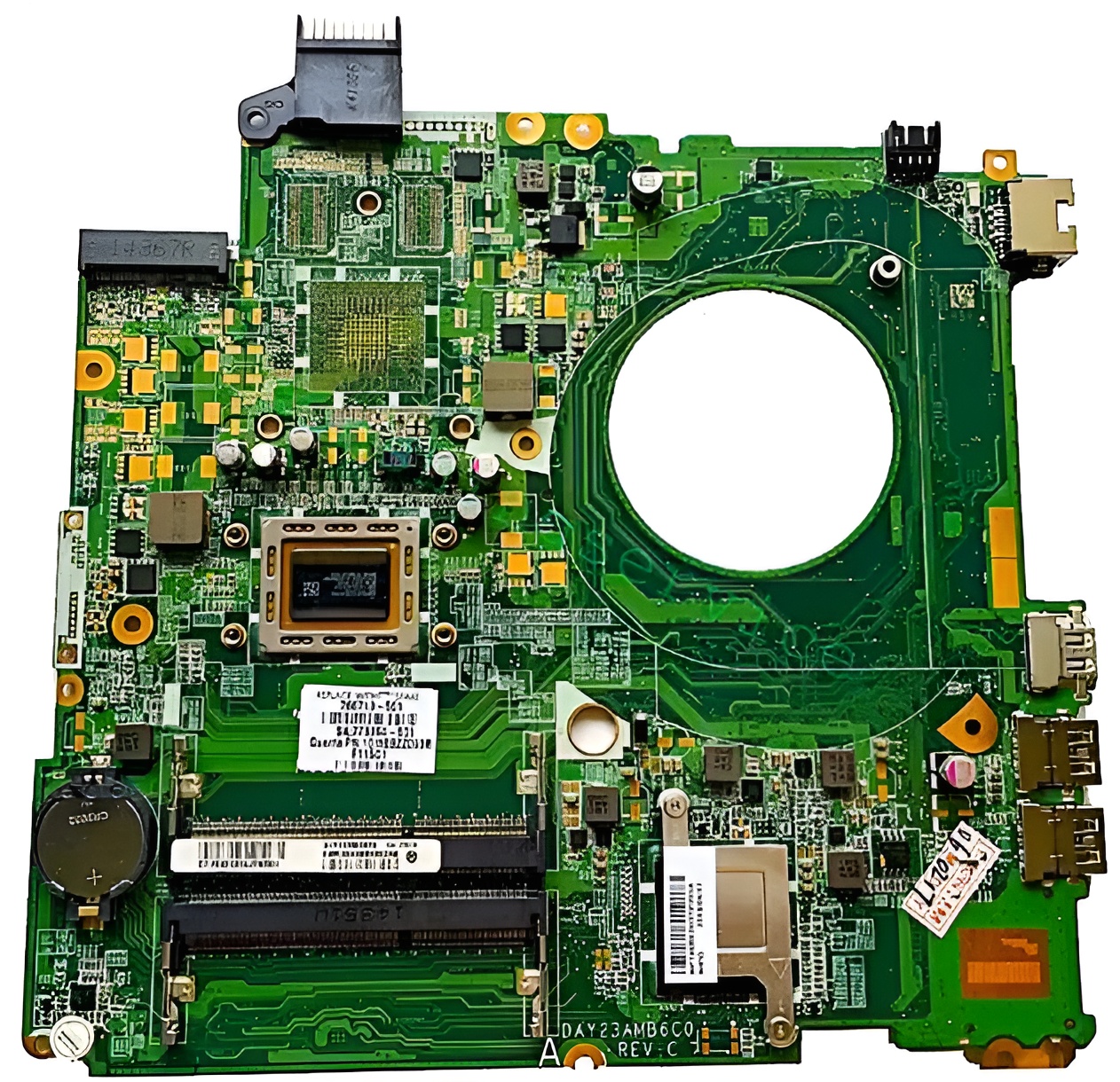 766713-501 - Motherboard with AMD A8-5545M 1.7GHz CPU for Pavilion 15-p071nr Laptop