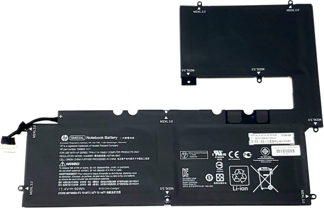 767069-006 - SM03XL 3-Cell Battery for HP Envy 15-c Series