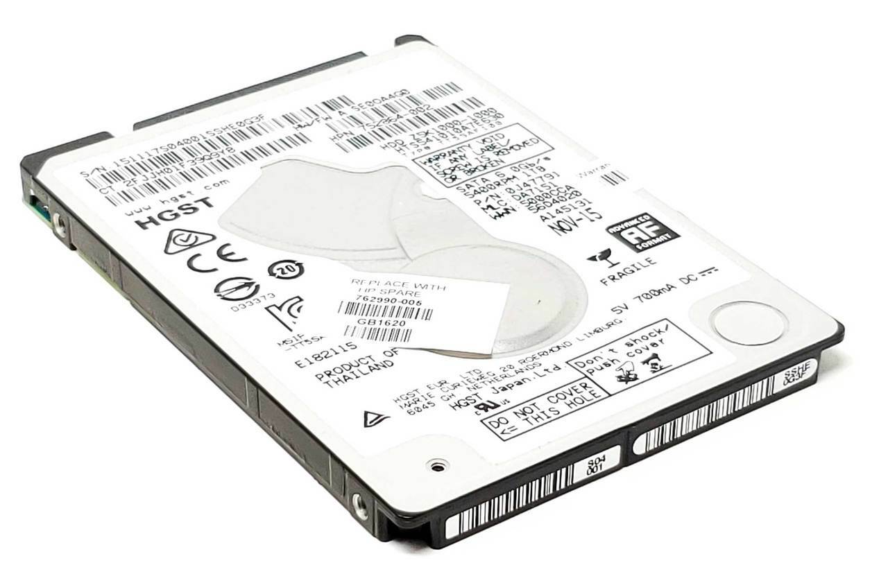 HP 832077-001 - 1.0TB SATA hard disk drive - 5,400 RPM, 7mm form factor (SFF)