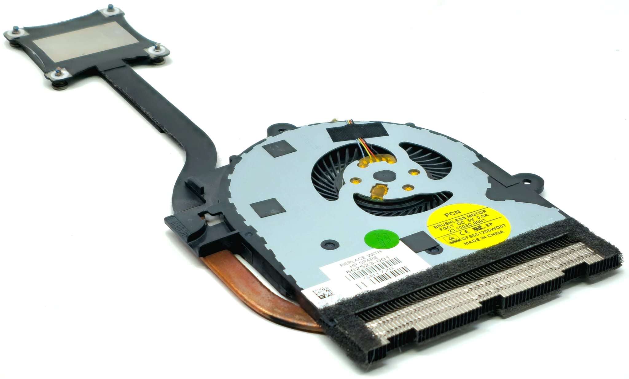 HP 862523-001 - CPU Cooling Fan Heatsink Assembly for HP Pavilion x360 15-BK 15-bk177cl 15-bk168cl 15-bk167cl 15-bk193ms