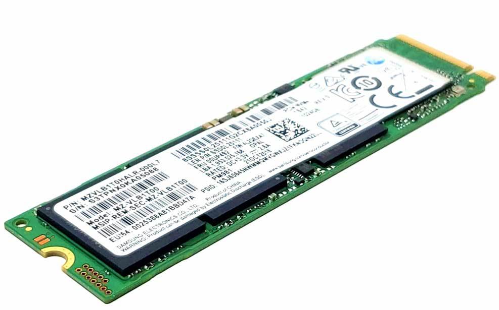 HP 865697-005 - 1TB M.2 2280 NGFF PCIe NVMe Gen3x4 Solid State SSD