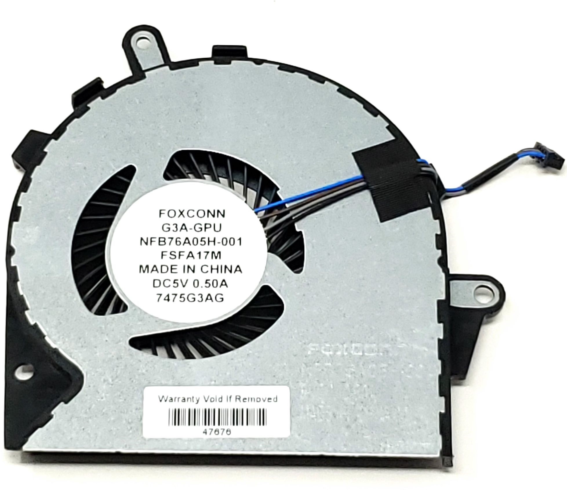HP 929456-001 - Right CPU GPU Cooling Fan for HP Omen 15-CE HP 929456-001 - Right CPU GPU Cooling Fan for HP Omen 15-CE