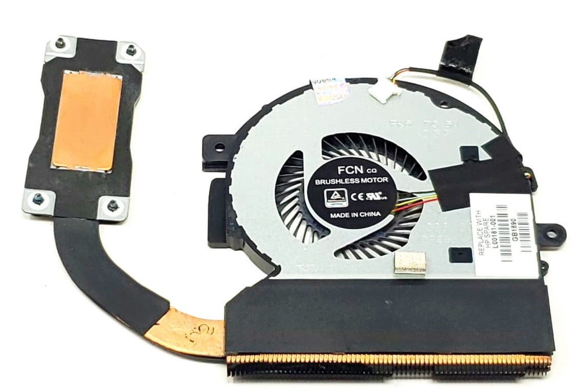 HP L00161-001 - CPU Cooling Fan Heatsink Assembly for HP Envy X360 15-BQ 15M-BQ