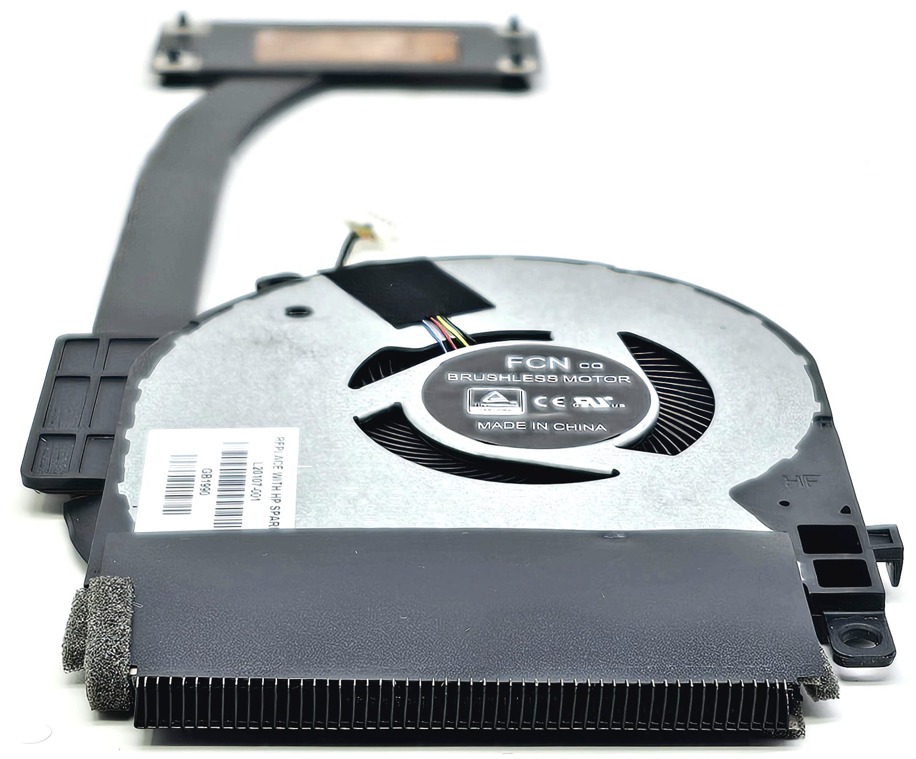 HP L20107-001 - Heatsink + CPU Cooling Fan for HP Envy x360 15-CN 15M-CN Series HP L20107-001 - Heatsink + CPU Cooling Fan for HP Envy x360 15-CN 15M-CN Series