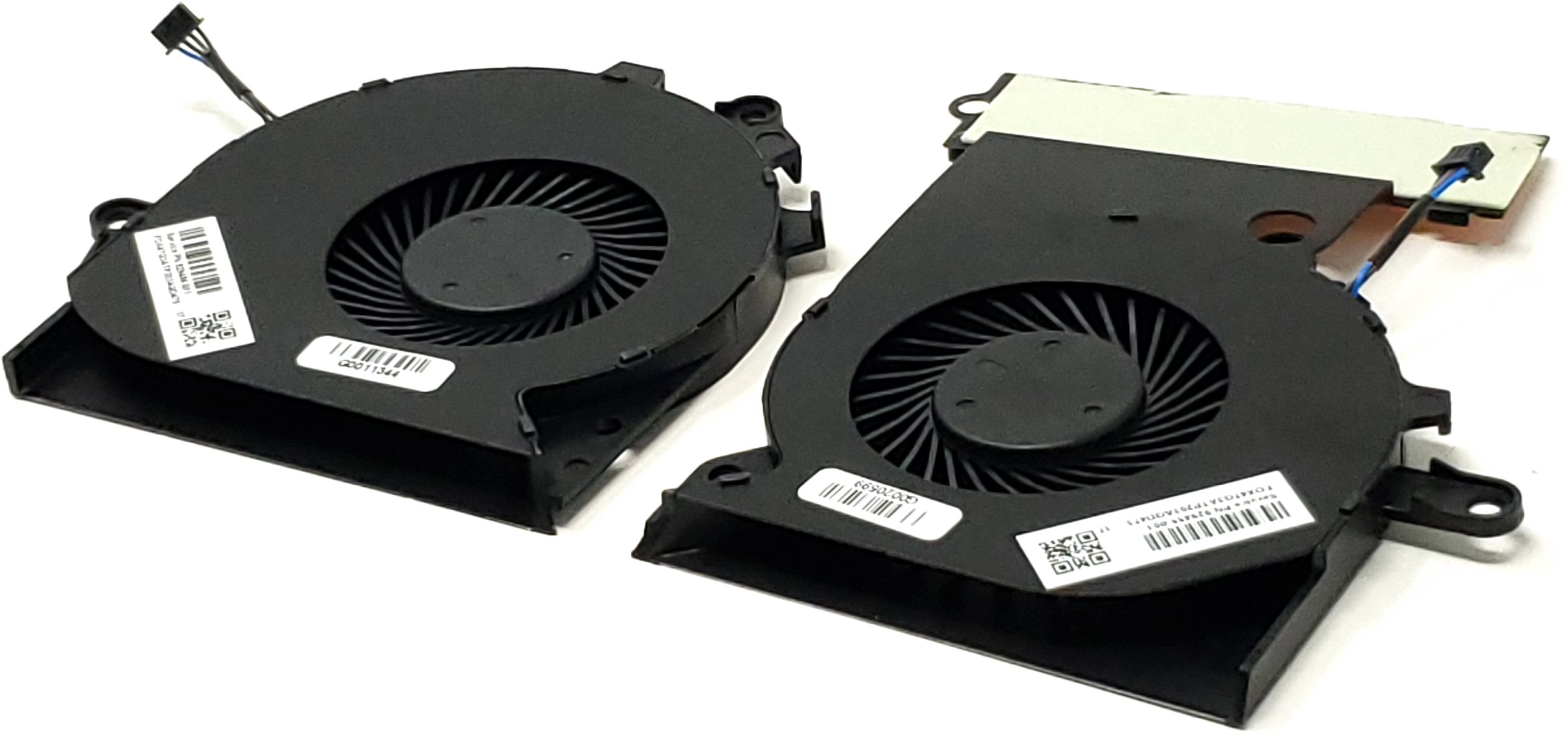 HP L22261-001 - Left and Right CPU GPU Cooling Fan Kit for HP Omen 15-CE HP L22261-001 - Left and Right CPU GPU Cooling Fan Kit for HP Omen 15-CE