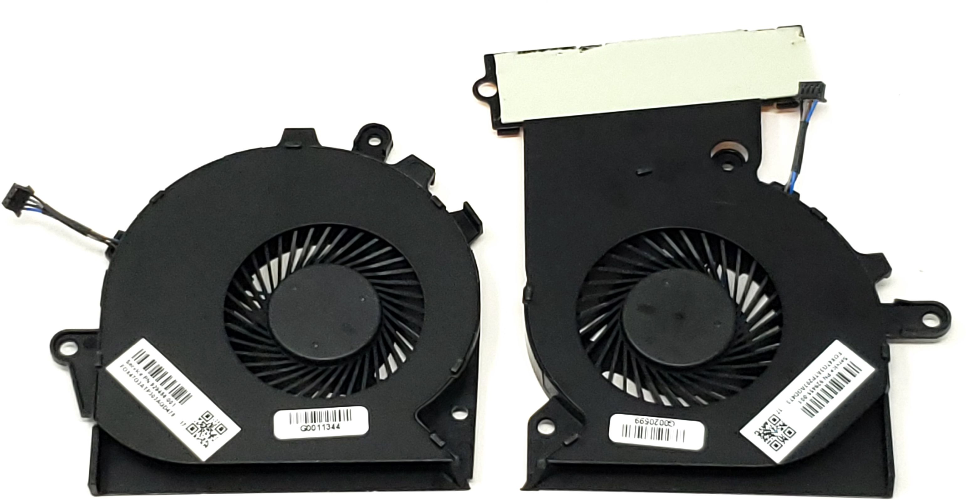 HP L22261-001 - Left and Right CPU GPU Cooling Fan Kit for HP Omen 15-CE HP L22261-001 - Left and Right CPU GPU Cooling Fan Kit for HP Omen 15-CE