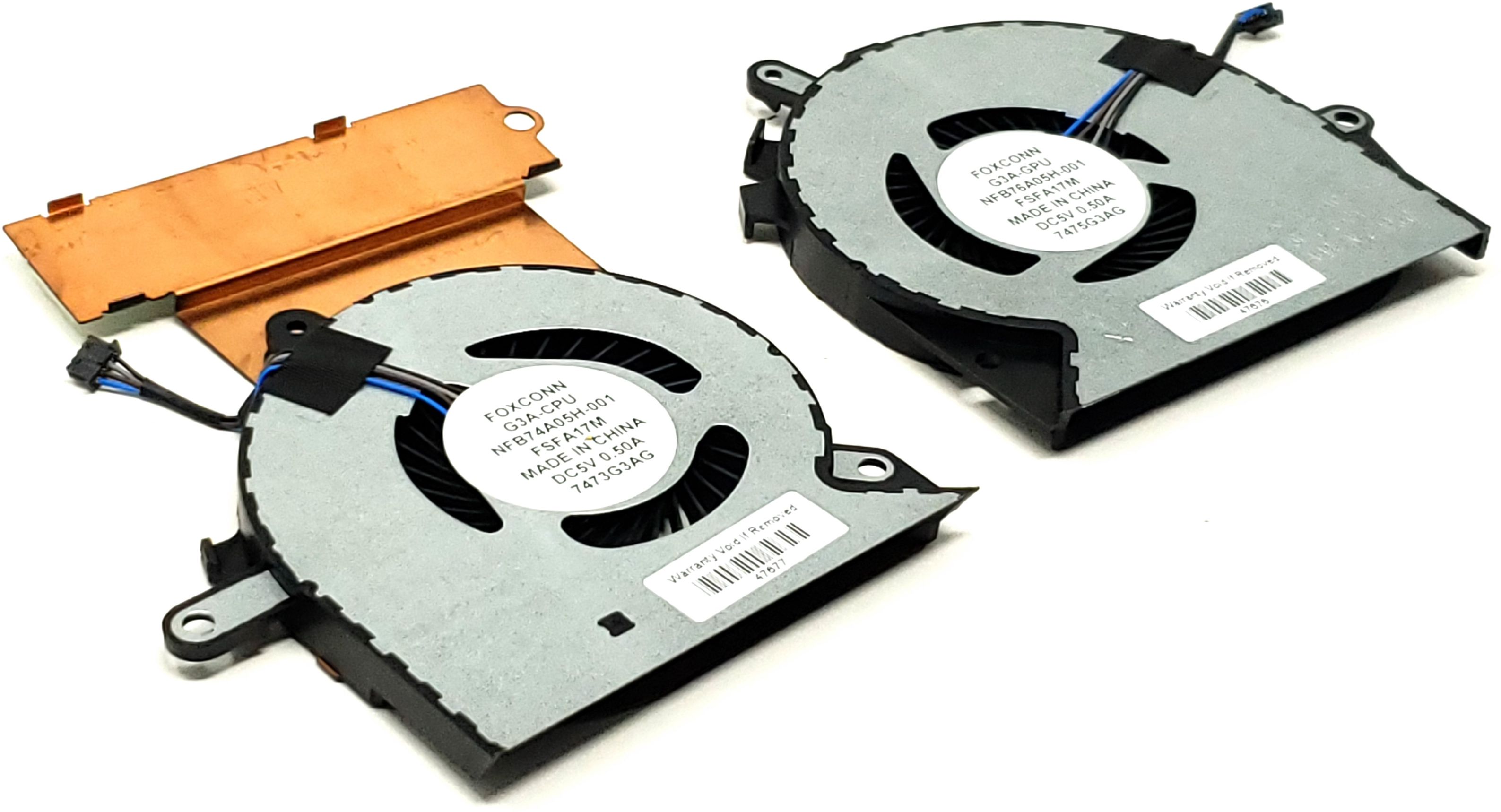 HP L22261-001 - Left and Right CPU GPU Cooling Fan Kit for HP Omen 15-CE HP L22261-001 - Left and Right CPU GPU Cooling Fan Kit for HP Omen 15-CE