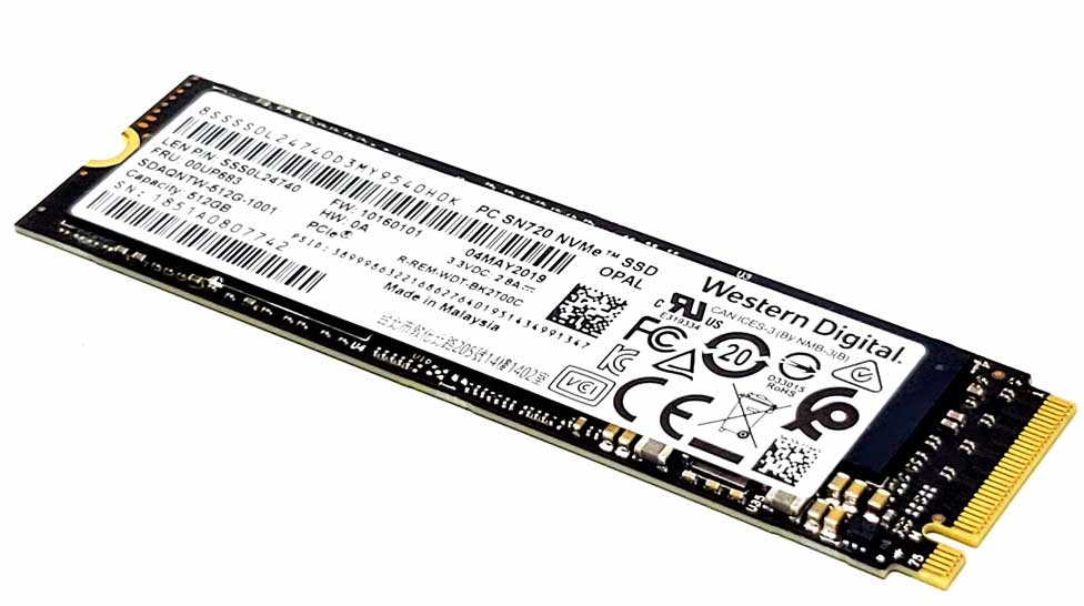 HP L38704-001 - 512GB M.2 PCIe NVMe 2280 TLC 3D-Nand SSD Solid State