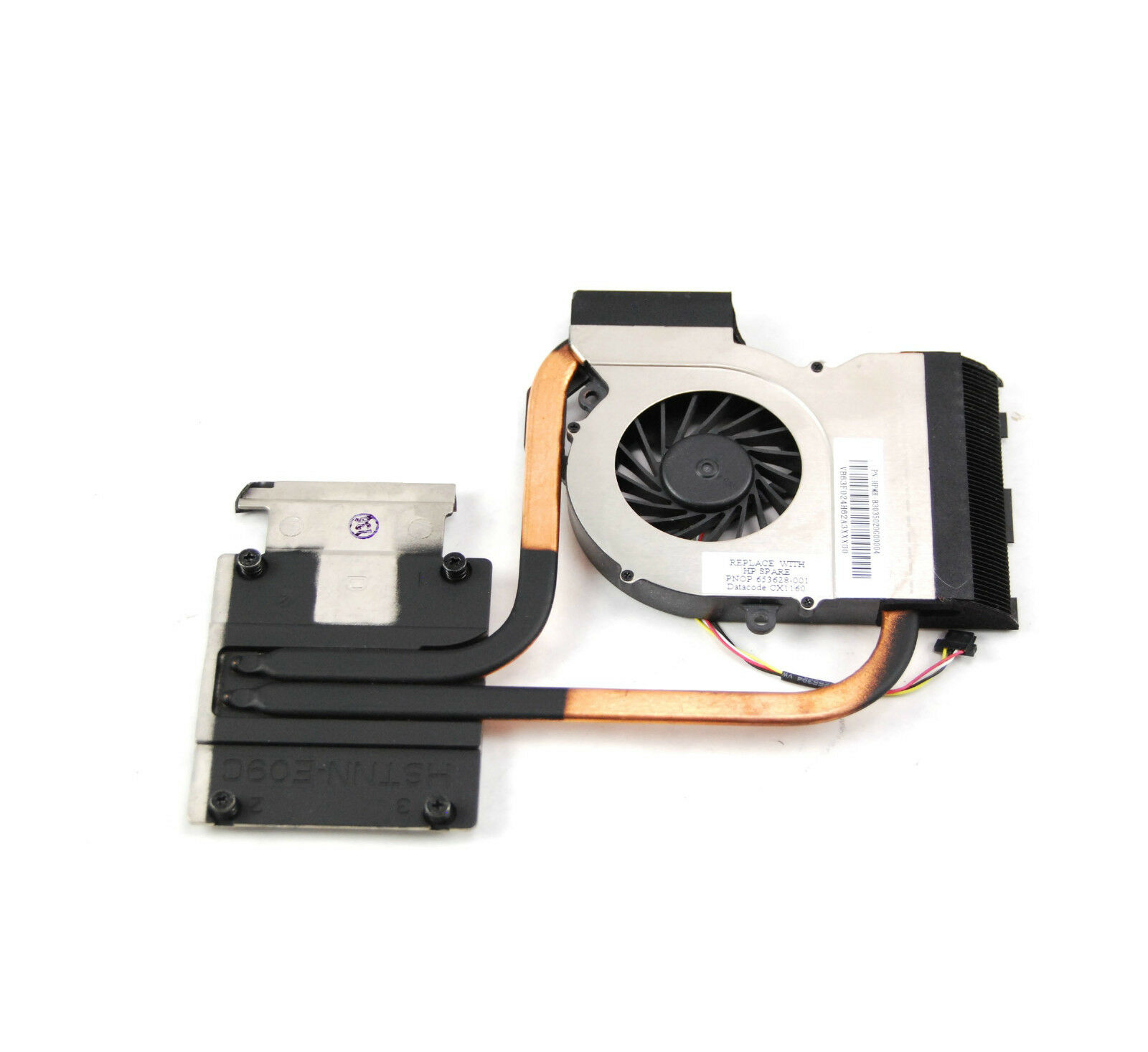 HP 666392-001 - Fan Heatsink Thermal Assembly for DV7-6000
