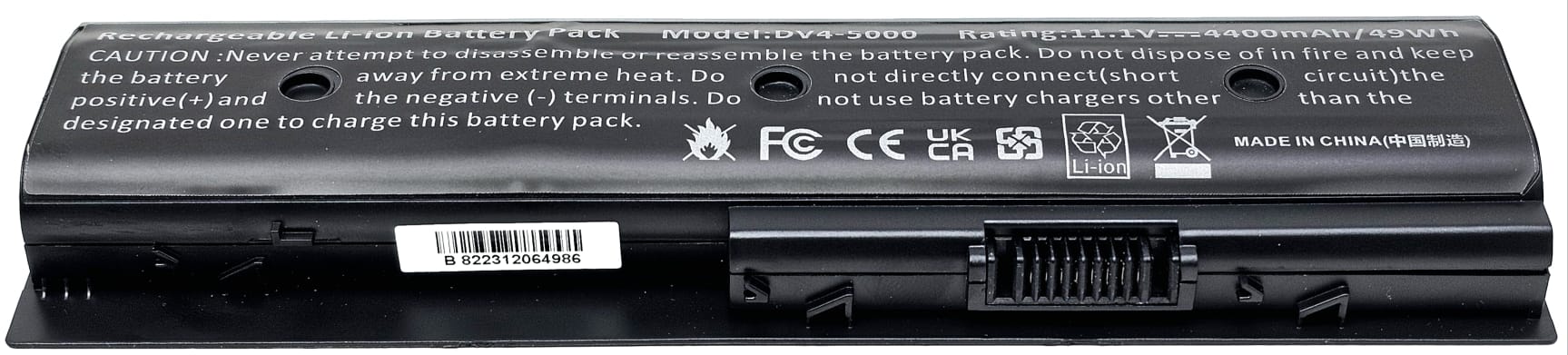 671731-001 - MO06 6-Cell Replacement Battery Compatible with HP Pavilion dv4-5000 dv6-7000 dv7-7000