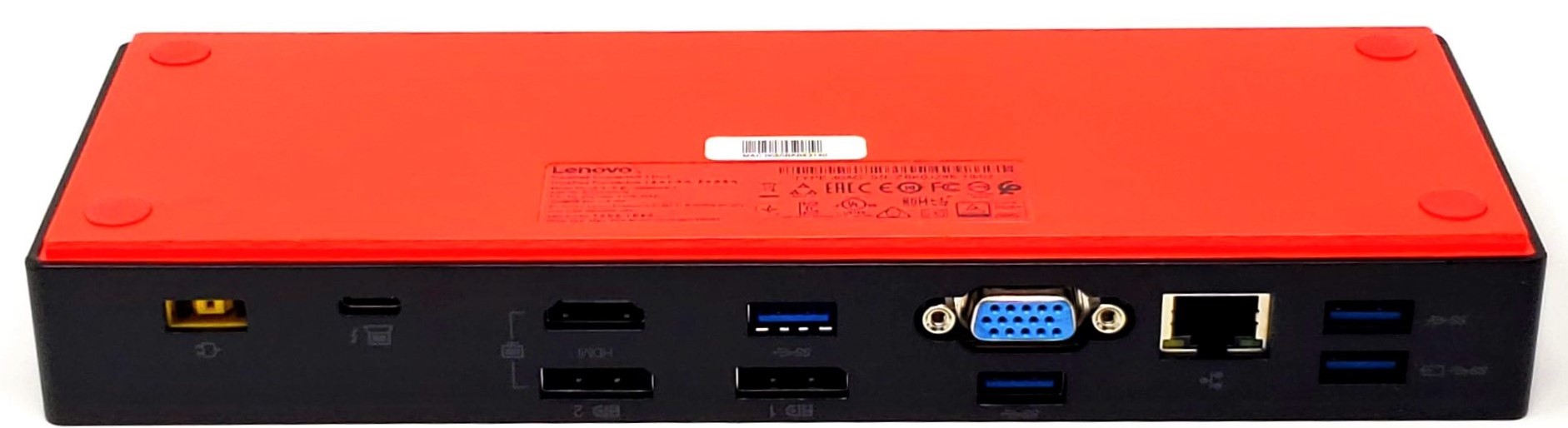Used Lenovo ThinkPad Thunderbolt 3 Dock – 40AC DBB9003L1 USB-C Docking Station, No PSU