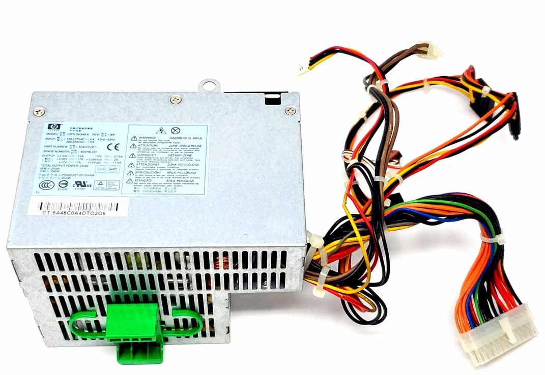 HP 404472-001 - 240W Power Supply for DC5700 DC5750 SFF