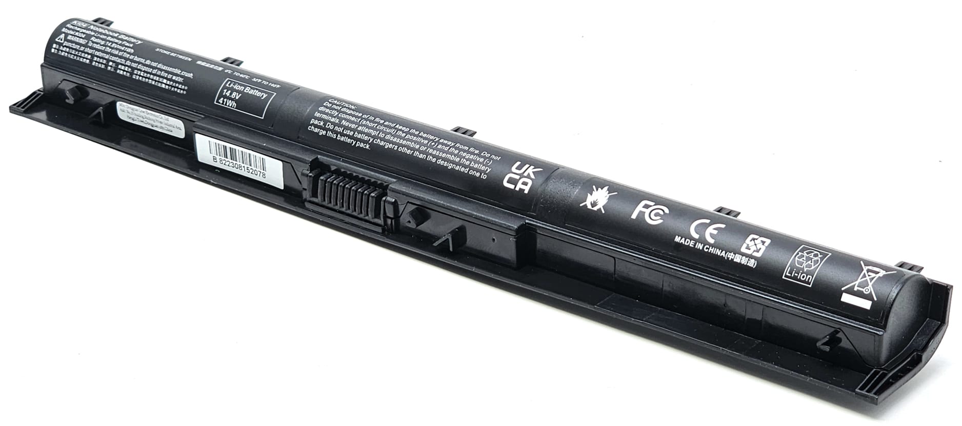 800009-241 - KI04 K104 KIO4 4-Cell Replacement Battery Compatible with HP Pavilion 14 15 17