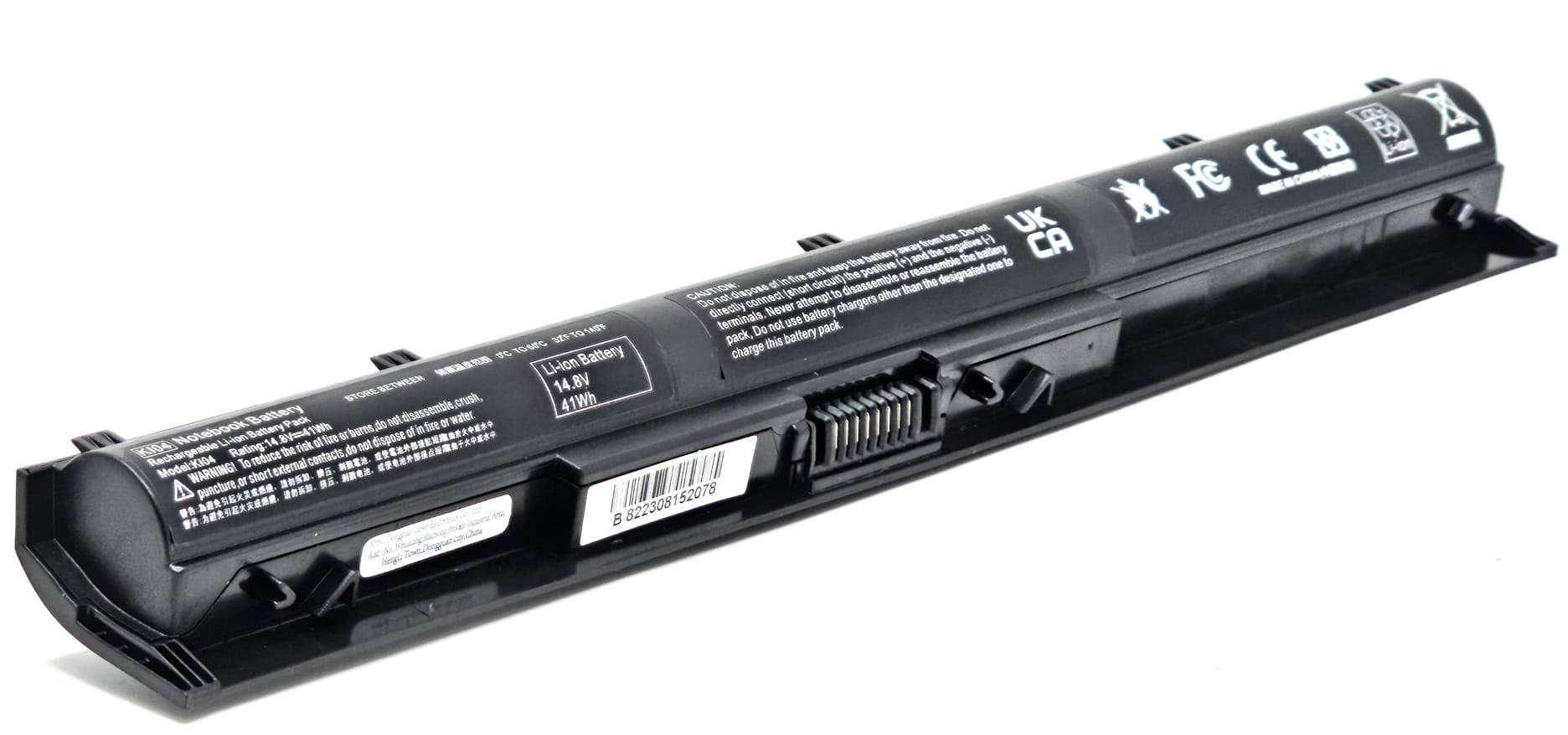 800009-241 - KI04 K104 KIO4 4-Cell Replacement Battery Compatible with HP Pavilion 14 15 17