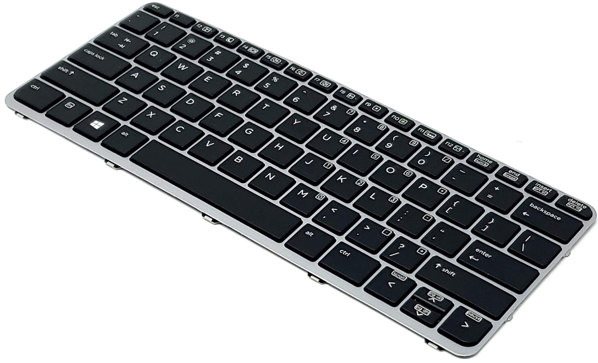 HP 6037B0102201 - Black Backlit Keyboard with Frame for HP EliteBook Folio 1020 G1