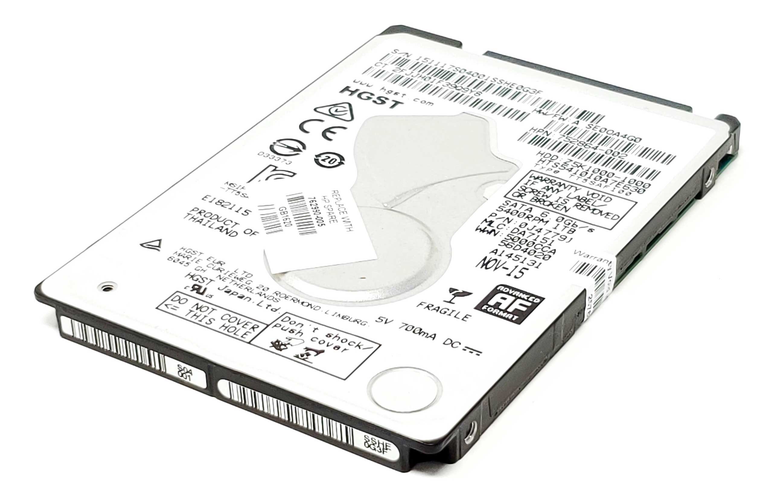 HP 863127-002 - 1TB 5.4K RPM SATA 7mm 2.5