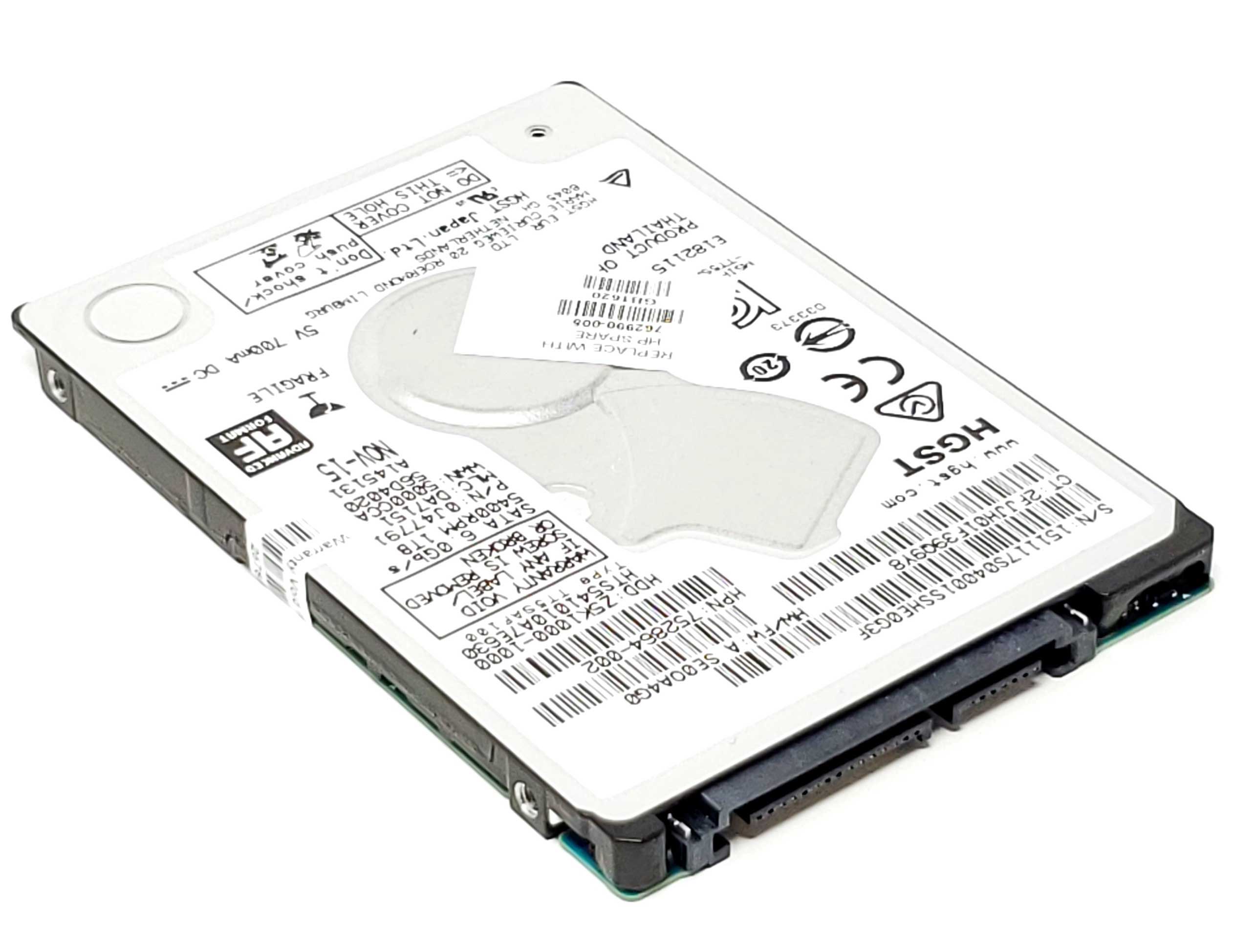 HP 863127-002 - 1TB 5.4K RPM SATA 7mm 2.5" Hard Drive