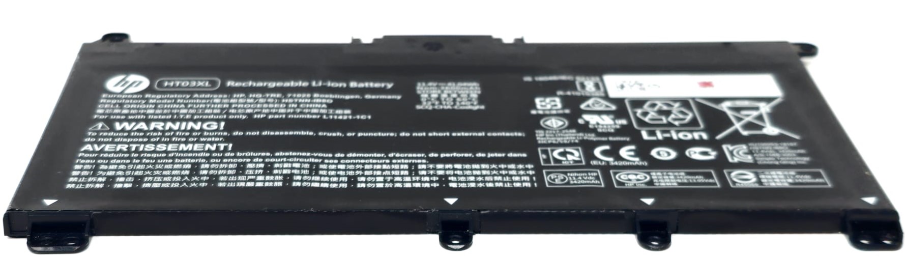 HP HSTNN-LB8M - 3-Cell HT03XL HTO3XL Battery for HP Pavilion 14-CE 14-CF 14-CM 15-CD 15-CS 15-DA 17-BY 17-CA