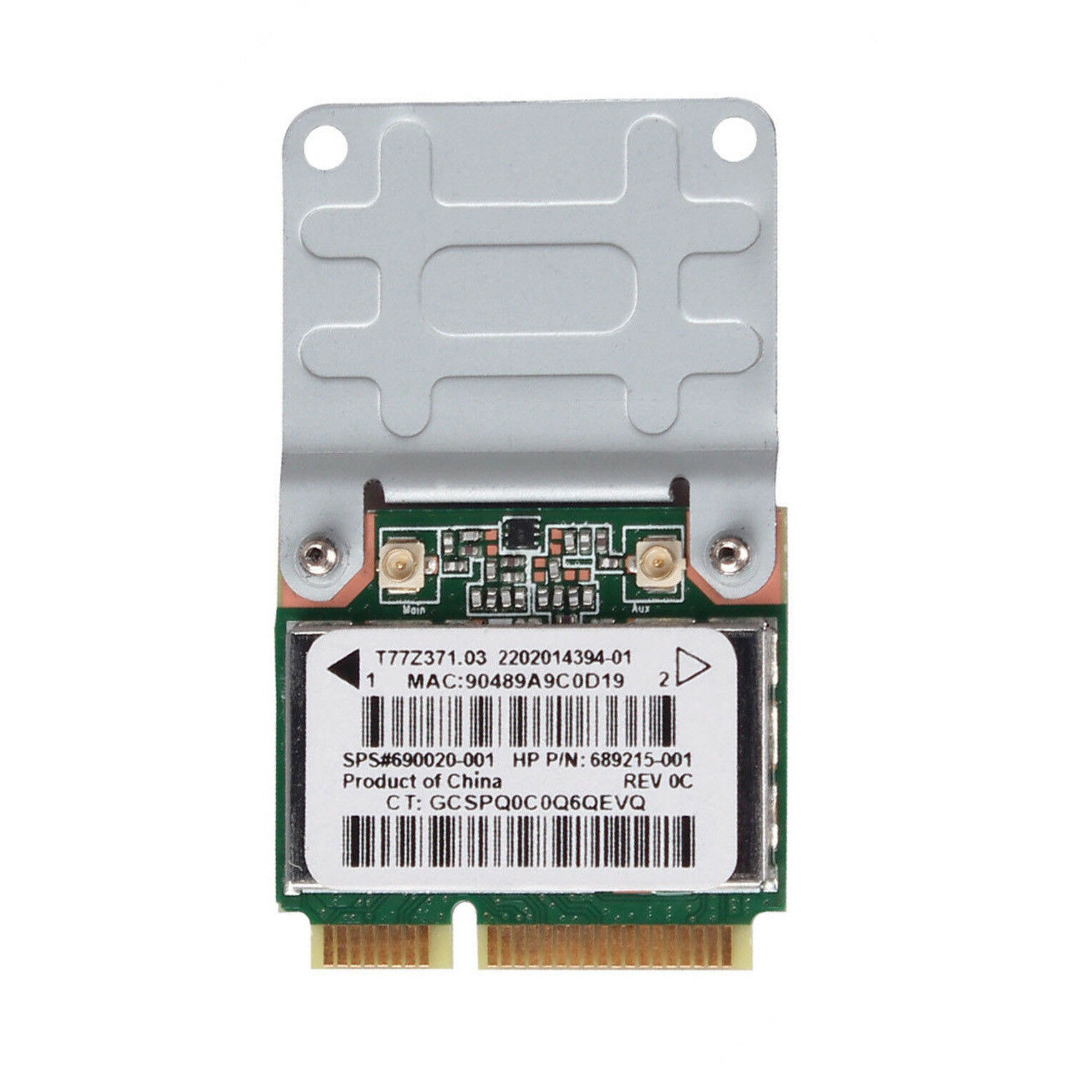 Mini PCI-E Half to Full Size Extension Bracket