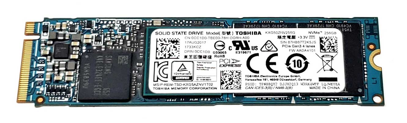 新品外し10枚入Samsung M.2 SSD MZ-VL42560 256GB Samsung MZ-FLV2560 - 256GB M.2 PCIe NVMe 2280 MLC 3D-Nand