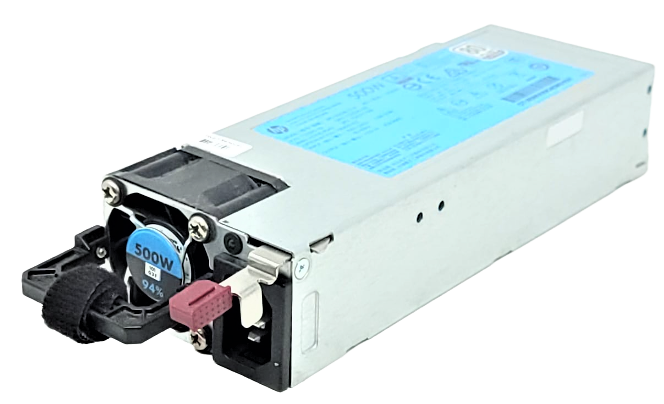 HP HSTNS-PD40 - 500W Flex Slot Platinum Hot-Plug Power Supply for Proliant  DL360 DL380 ML350