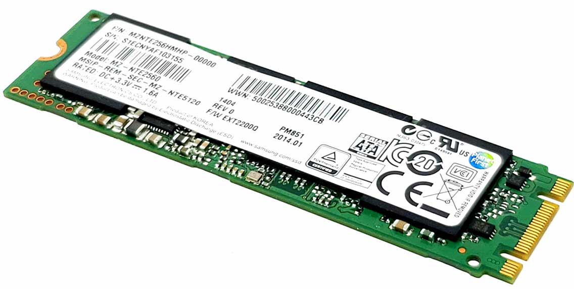 HP 926254-001 - 256GB M.2 2280 SATA III NGFF Solid State SSD