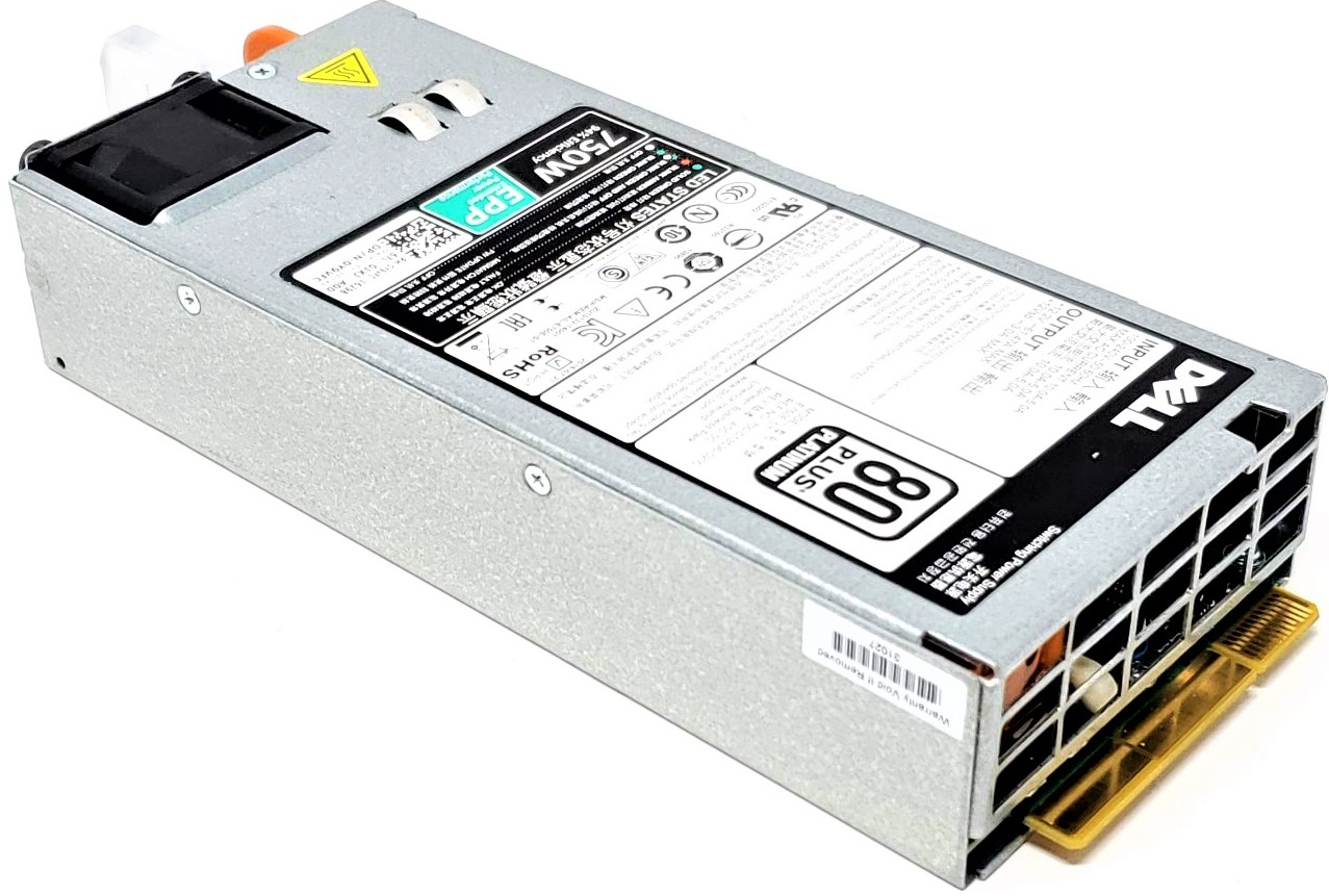 PS-2751-4D1-LF - 750W Power Supply 80 Plus Platinum for Poweredge R630 R730 T630