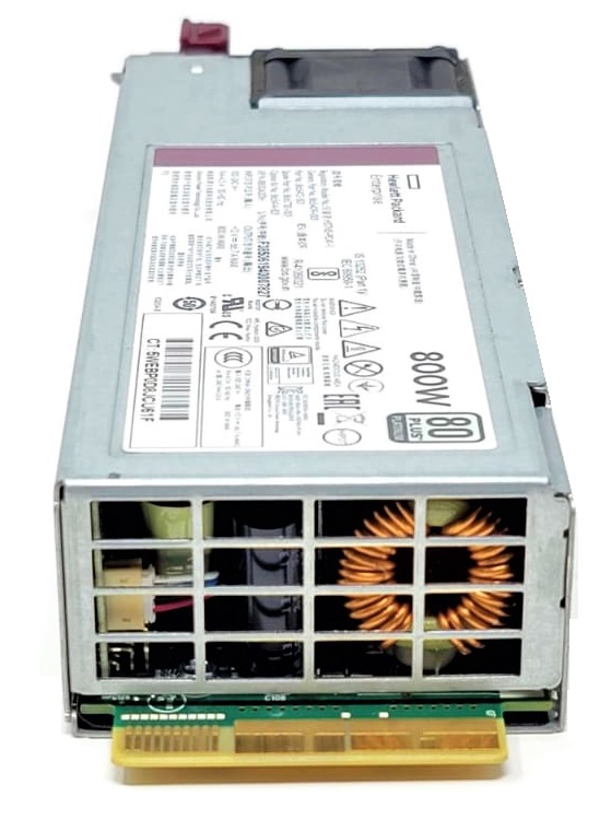 HPE 865409-001 - 800W Flex Slot Platinum Low Halogen Hot Swap Power Supply for HPE DL360 DL380 DL385 DL560 DL580 ML110 ML350 Gen10 G10
