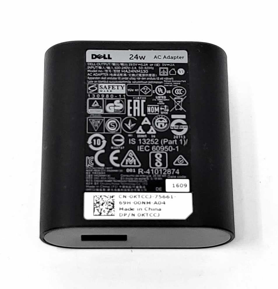 DA24NM130 - 24W AC Adapter Charger for Venue 7 8 11 Pro Tablet DA24NM130 - 24W AC Adapter Charger for Venue 7 8 11 Pro Tablet