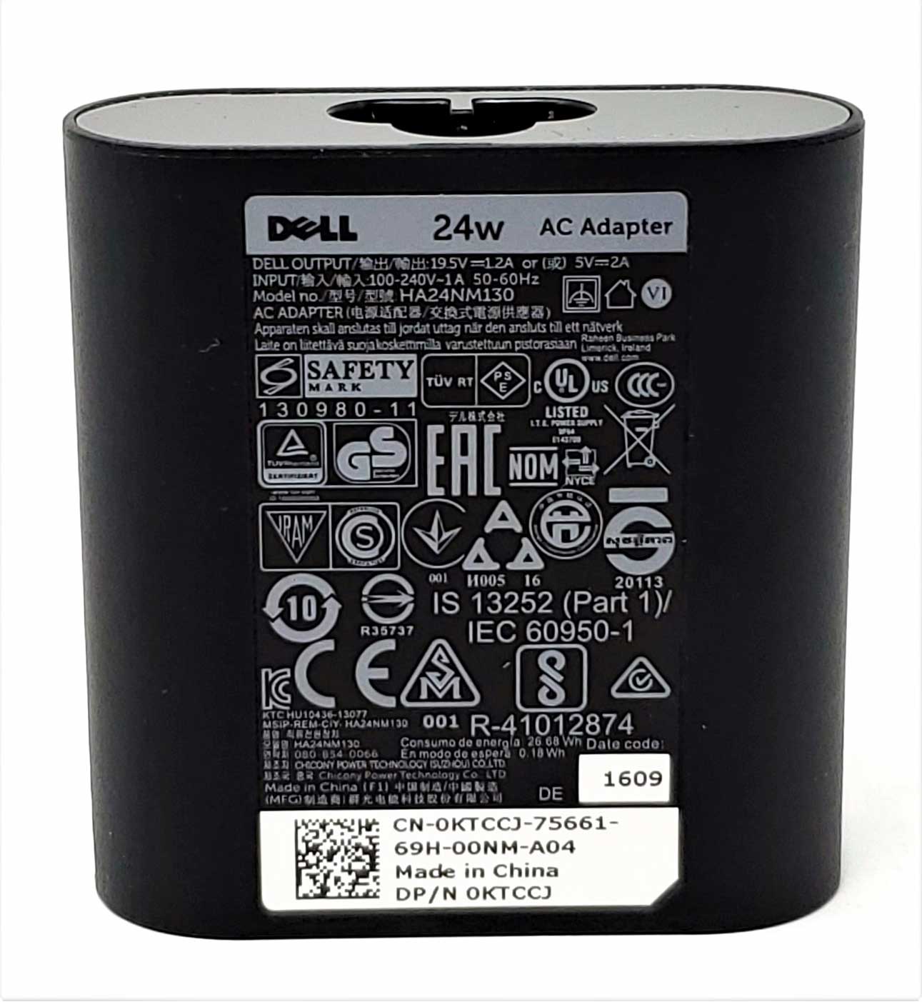 KTCCJ - 24W AC Adapter Charger for Venue 7 8 11 Pro Tablet