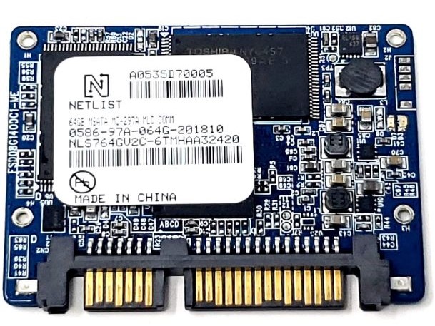 HP 608512-001 - 64GB Half Slim SATA MO-297 Solid State SSD