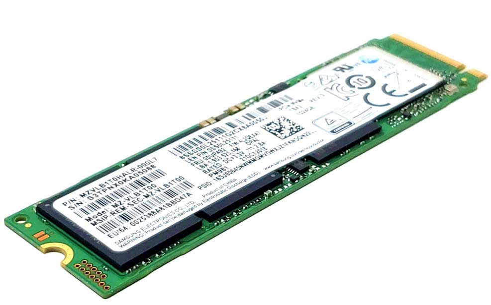 Samsung MZSLW1T0HMLH-000L1 - 1TB M.2 2280 NGFF PCIe NVMe Gen3x4