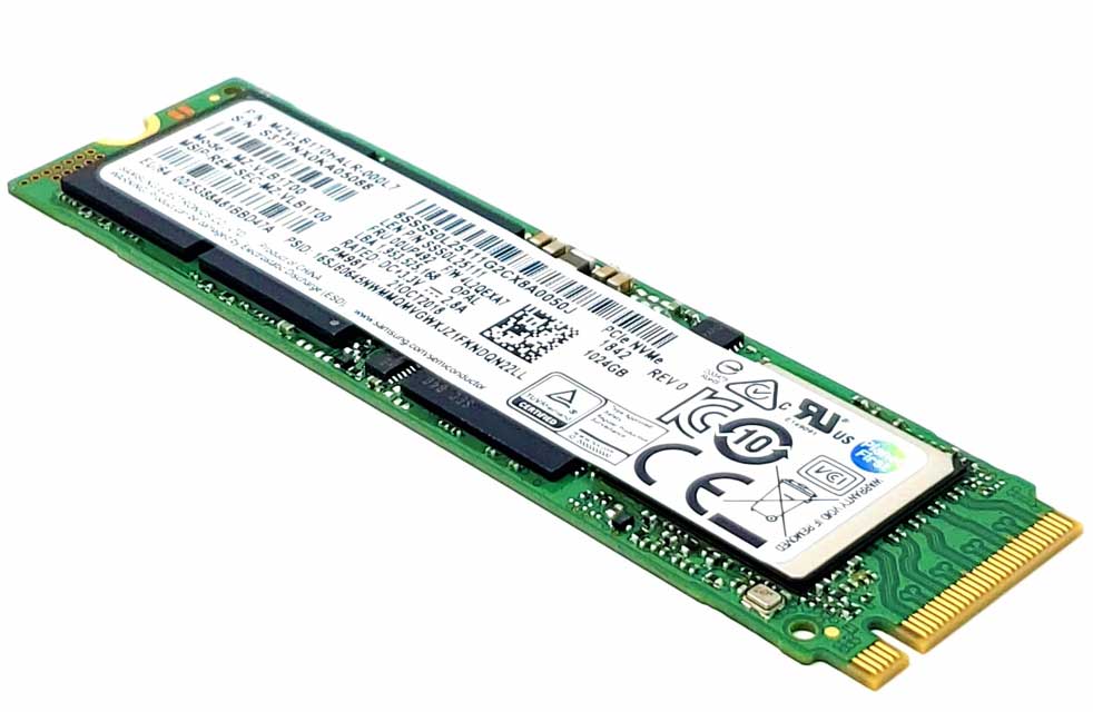 Samsung MZ-V7E1T0 - 1TB M.2 2280 NGFF PCIe NVMe Gen3x4 Solid