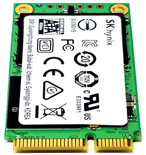 Hynix HFS256G3AMNB - 256GB 6Gb/S MSATA Mini PCI-E Solid State SSD
