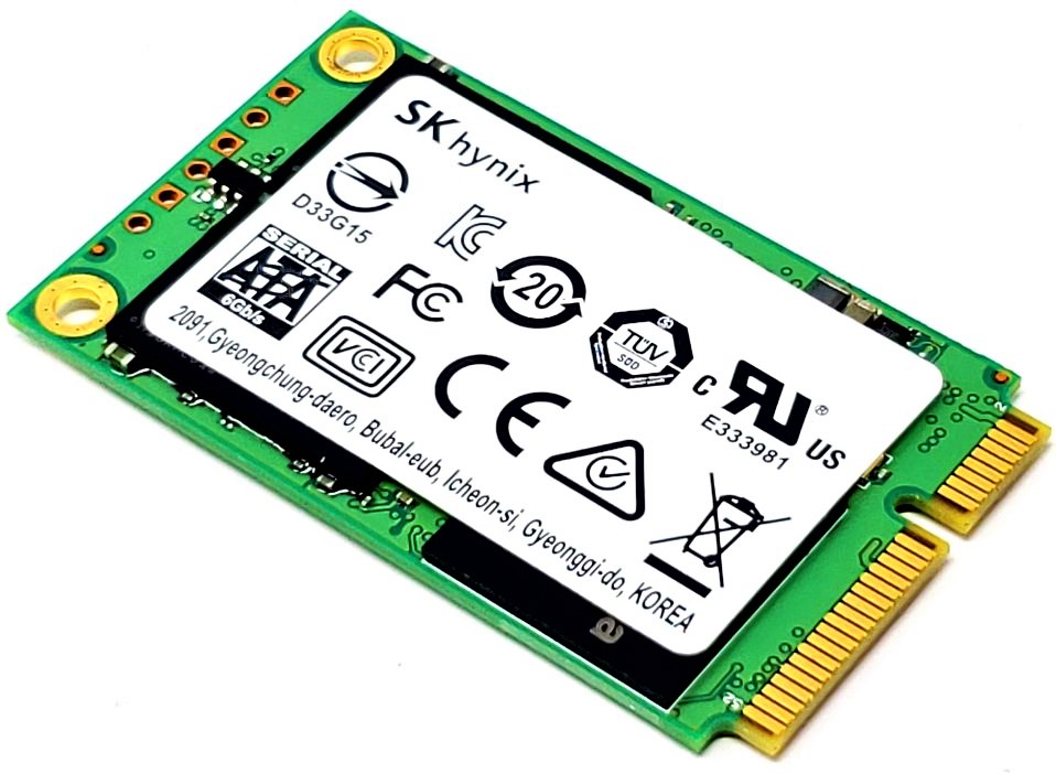 Hynix HFS256G3AMNB-2200A - 256GB 6Gb/S MSATA Mini PCI-E Solid