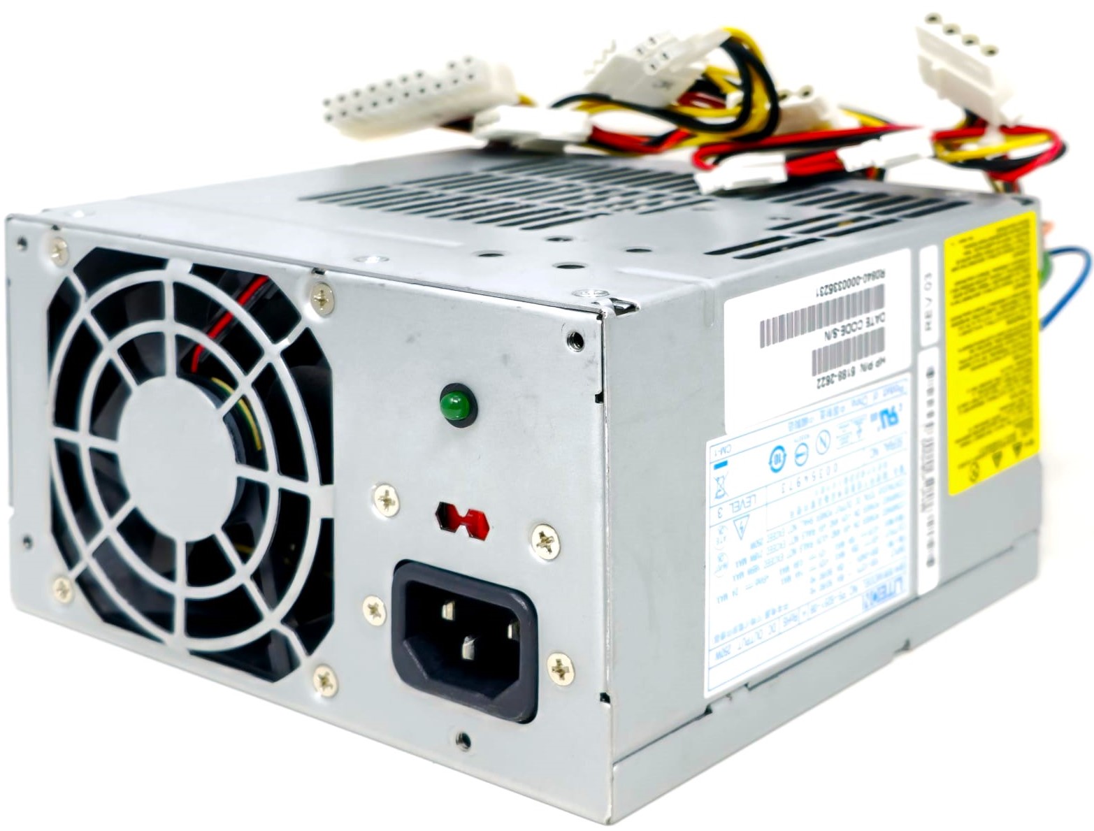 HP ATX-250-12Z REV: D2 - 250W Power Supply for HP Computers - 20-Pin ATX - 4x Molex - 2x Floppy HP ATX-250-12Z REV: D2 - 250W Power Supply for HP Computers - 20-Pin ATX - 4x Molex - 2x Floppy
