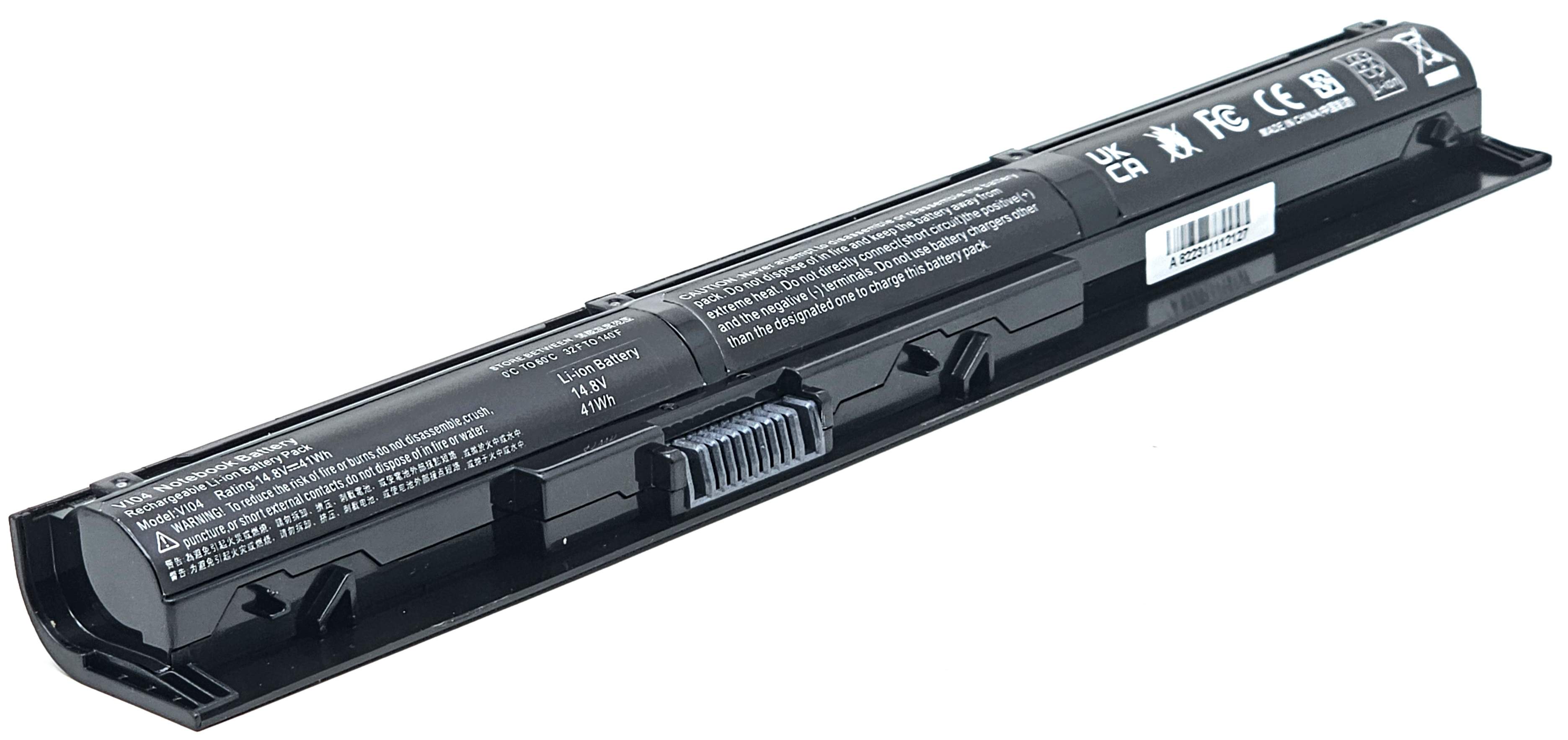 HSTNN-DB6K - VI04 Replacement Battery Compatible with HP Envy 14 15 17 Pavilion 15 17 ProBook 440 445 455 G2