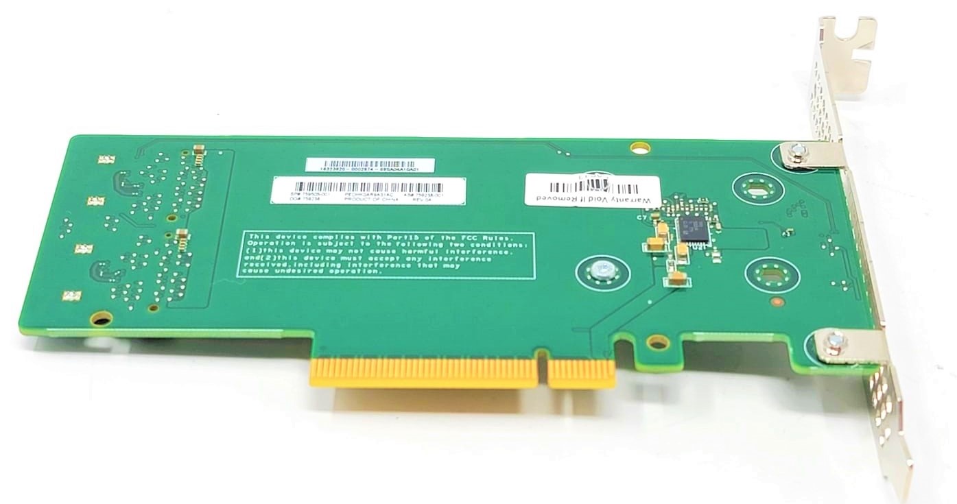 HP 759505-001 - Dual M.2 PCIe Riser Card with 2x 120GB SSD Drives
