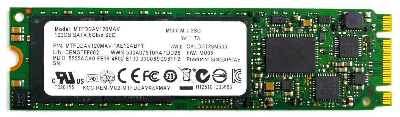 HP 777259-002 - 120GB M.2 2280 SATA III NGFF Solid State SSD