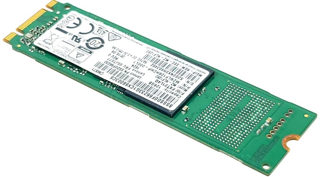 Samsung MZNLN128HCGR-00000 128GB 2280 SATA III Solid State