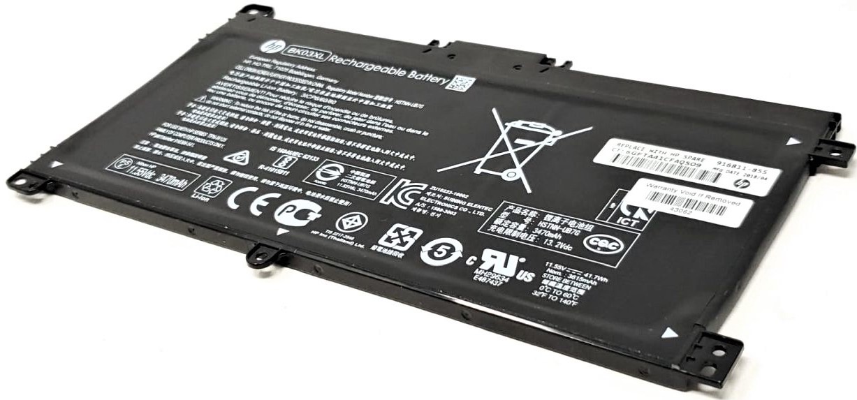 HP HSTNN-UB7G - BK03XL 3-Cell Battery for HP Pavilion X360 14-BA 14M-BA Series